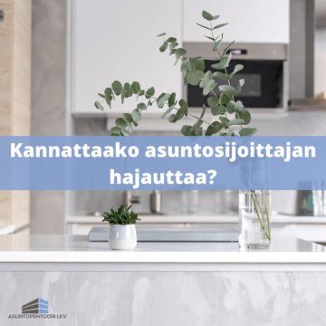 Kannattaako asuntosijoittajan hajauttaa